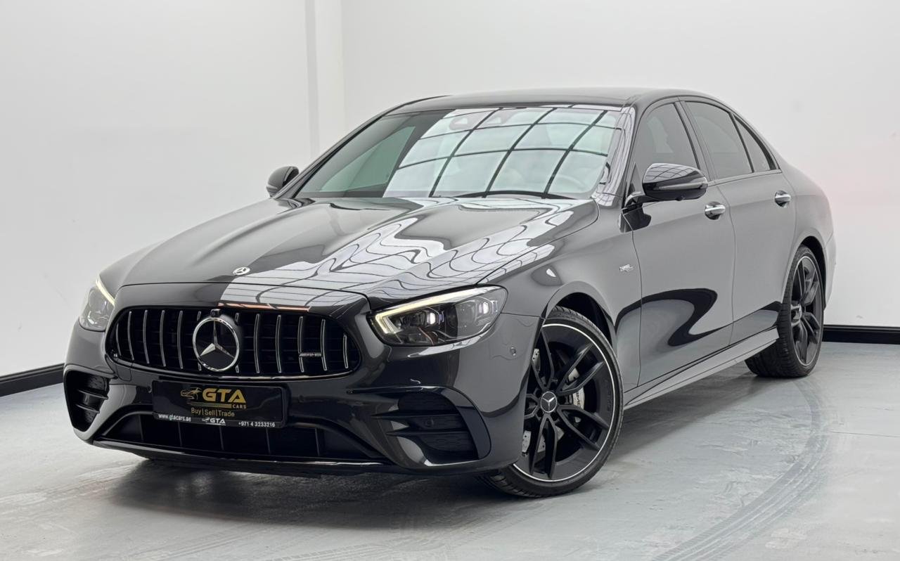 مرسيدس بنز E53 AMG 2021 Double Night Package دفع رباعي 429bhp 74952 كم GCC — دبي, الإمارات