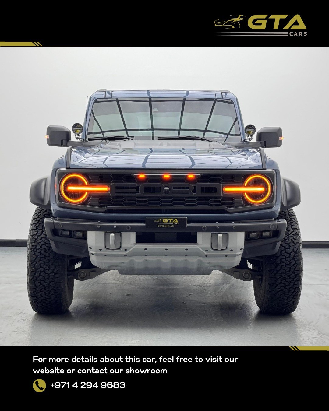 2023 Ford Bronco Raptor GCC 3.0 V6 4WD — Dubai, UAE