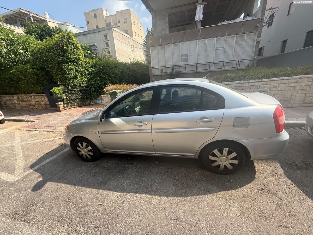Hyundai Accent 2008 GL sedan automatic 1.6 petrol 112 hp mileage 228000 km — Tel Aviv, Israel