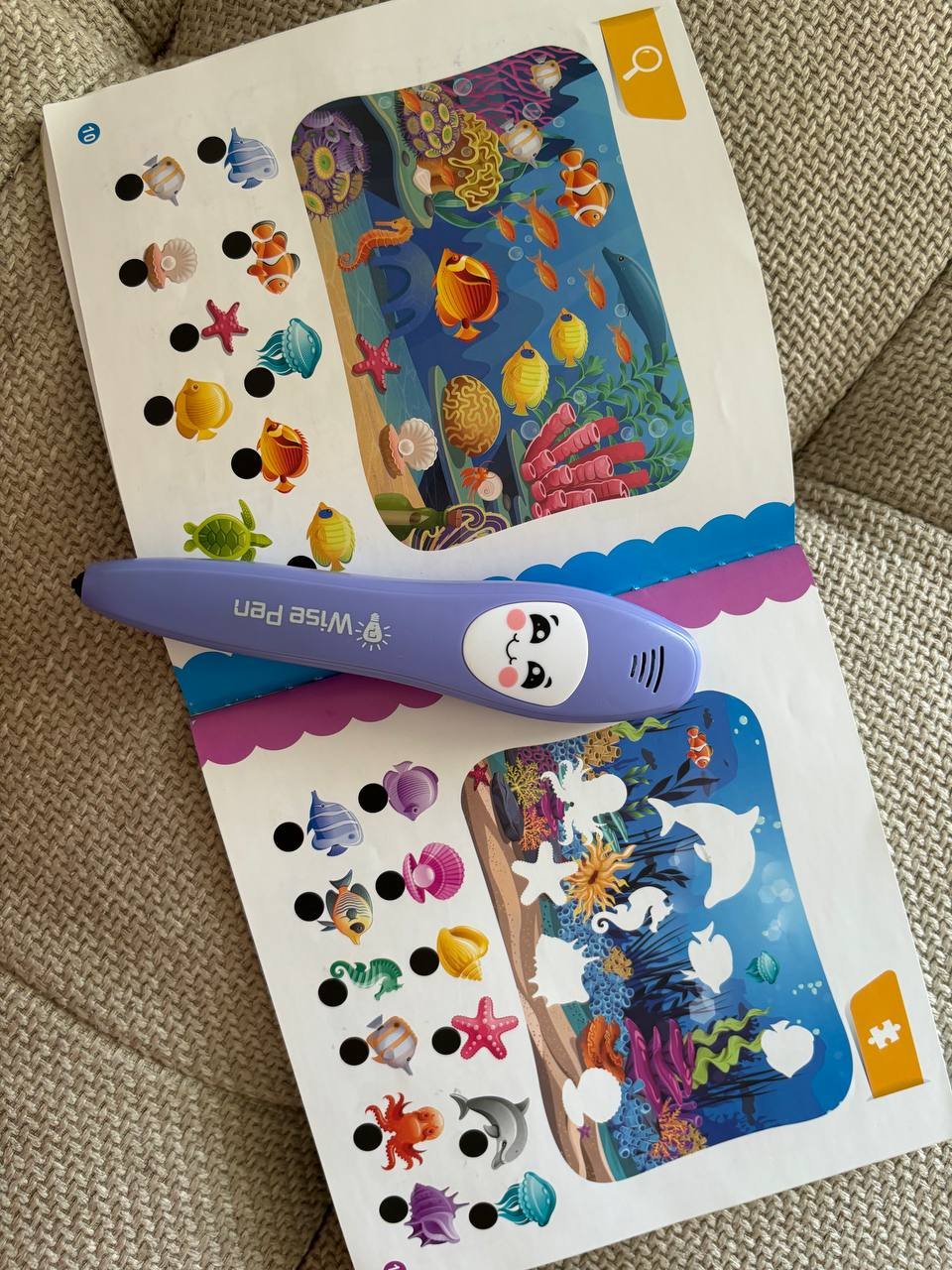 كتاب أنشطة مع قلم صوت Wise Pen — مستعمل — إسبانيا