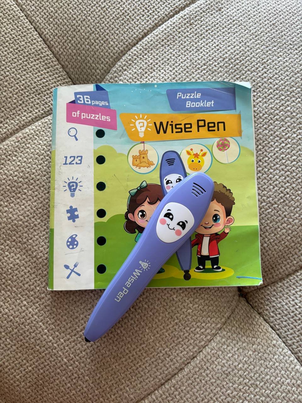 كتاب أنشطة مع قلم صوت Wise Pen — مستعمل — إسبانيا