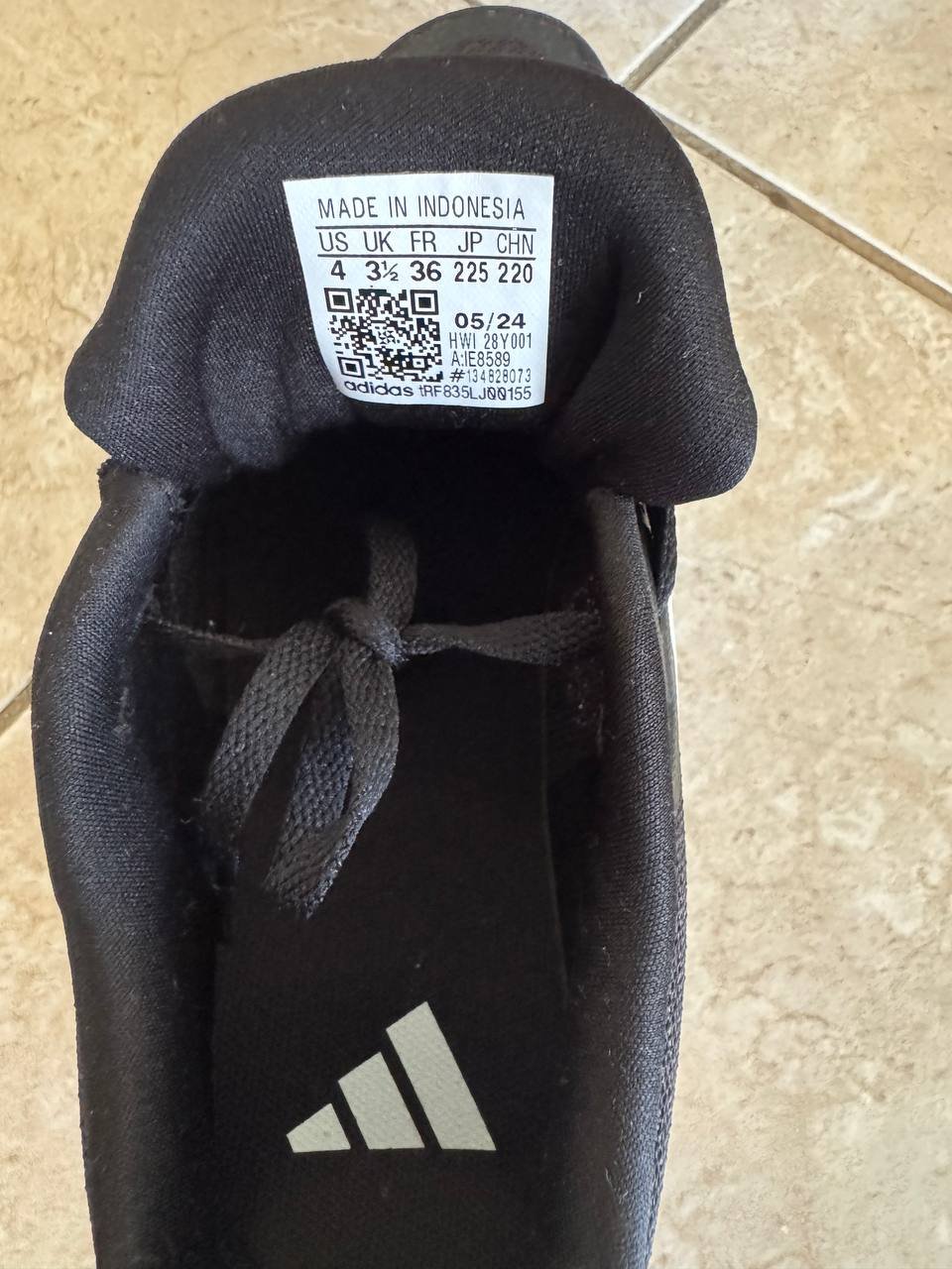 Кроссовки Adidas черные 36 — новый — Пафос, Кипр