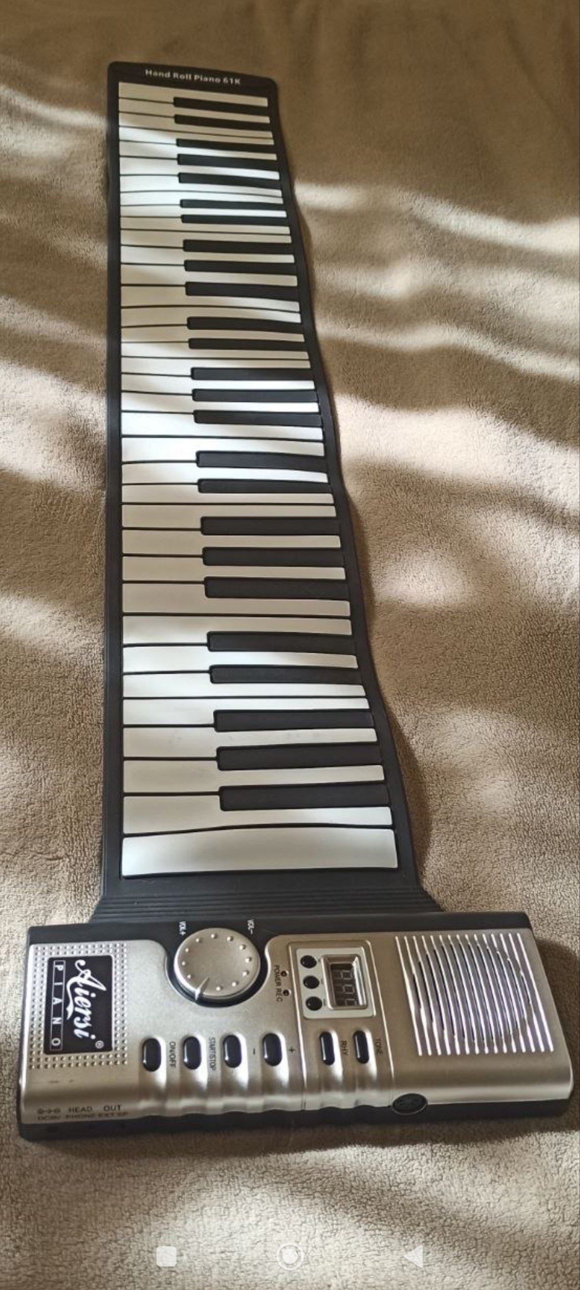 Roll piano Aiersi 61 клавиш, компактное — Тбилиси, Грузия Roll piano Aiersi 61 клавиш, компактное — отличное — Тбилиси, Грузия