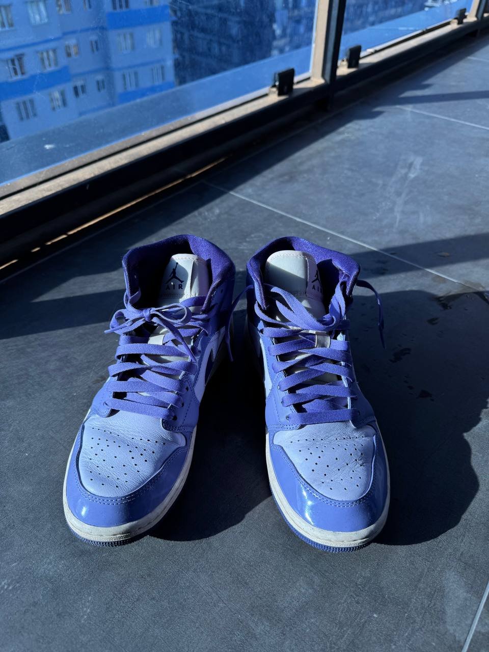 Air Jordan 1 Mid Action Grape EUR 41 — excellent — Batumi, Georgia