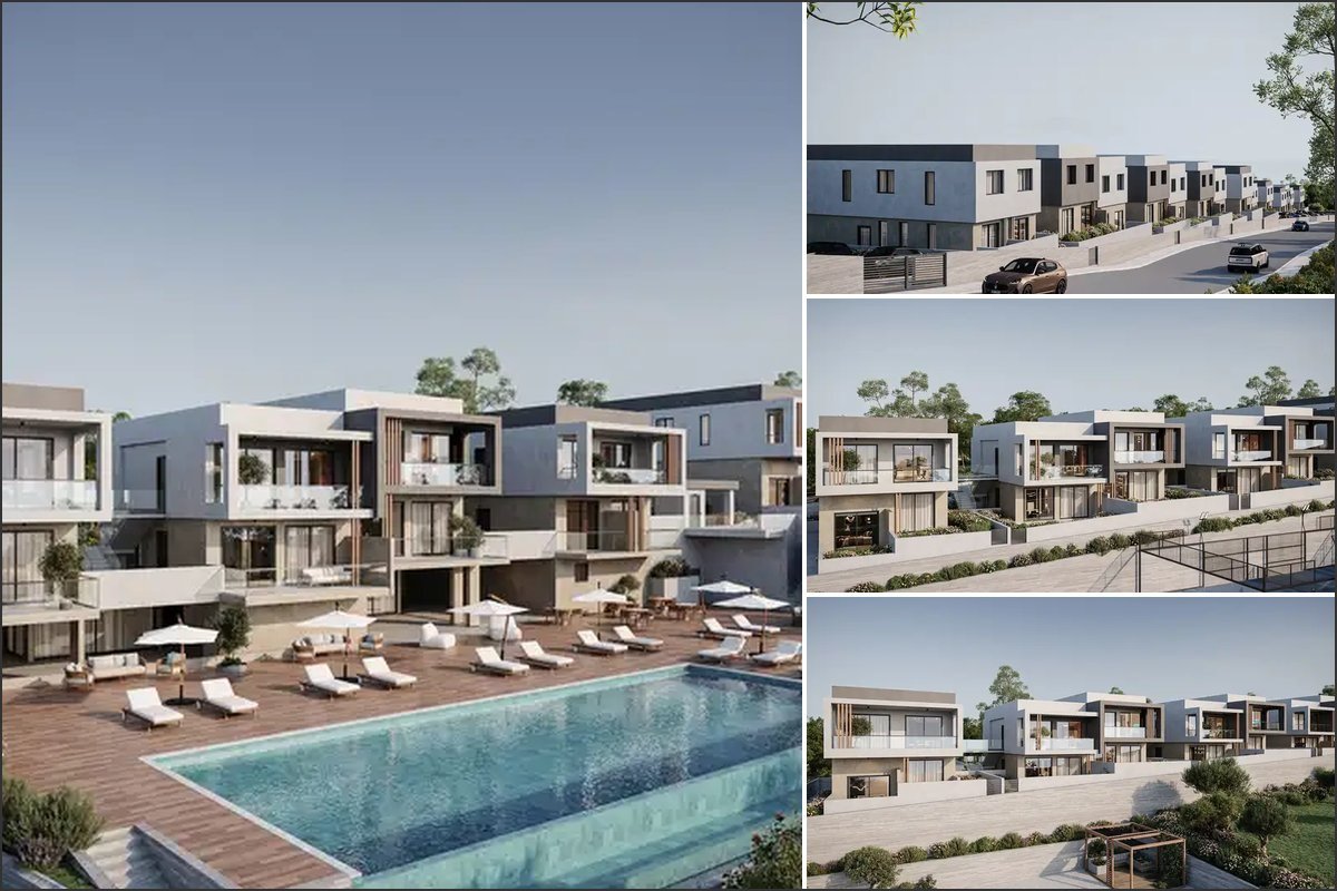 شقق في مجمع جديد بافوس، تريميثوسا (غرفتا نوم) — 2 bedroomsBR 75-90 sqmm² — — بافوس, قبرص