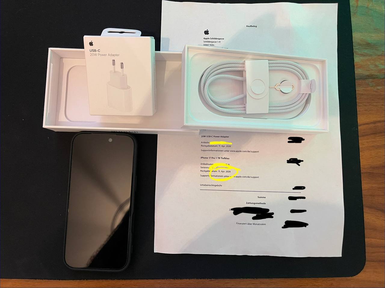 Apple iPhone 17 Pro 1 TB в коробке — новый — Анталия, Турция