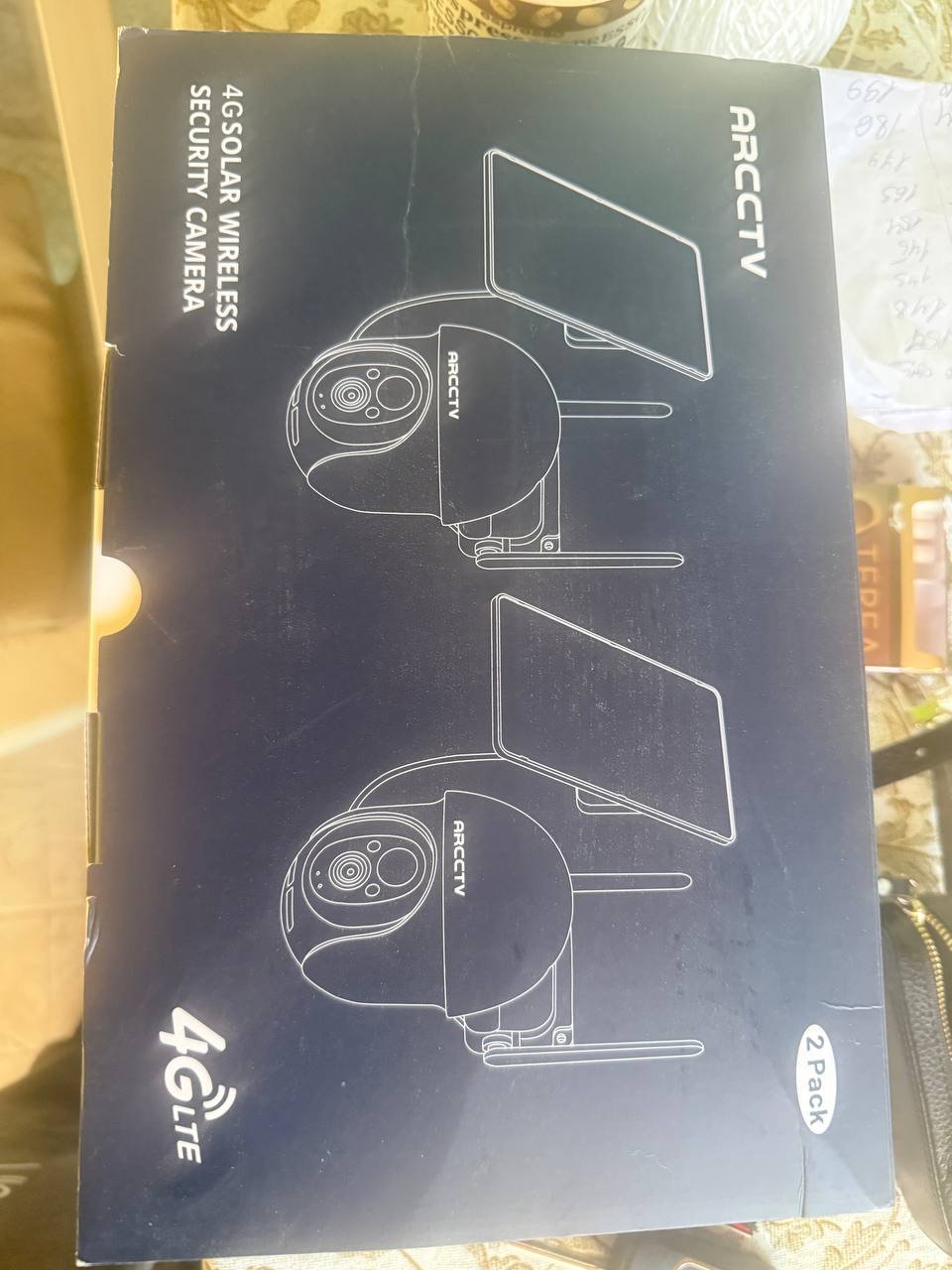 ARCCTV/ARCTV 4G Solar беспроводная камера 1 шт новая в коробке — Ереван, Армения