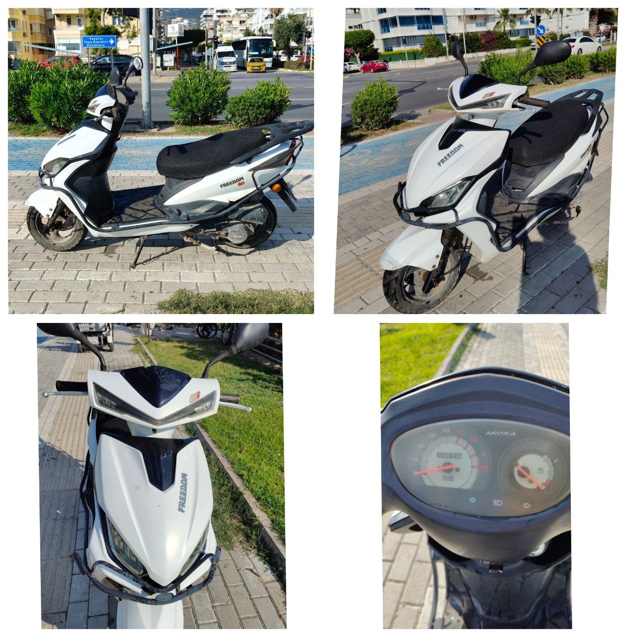 Мопед Arora Freedom 50 2021 — Аланья, Турция Мопед Arora Freedom 50 2021 — б/у — Аланья, Турция