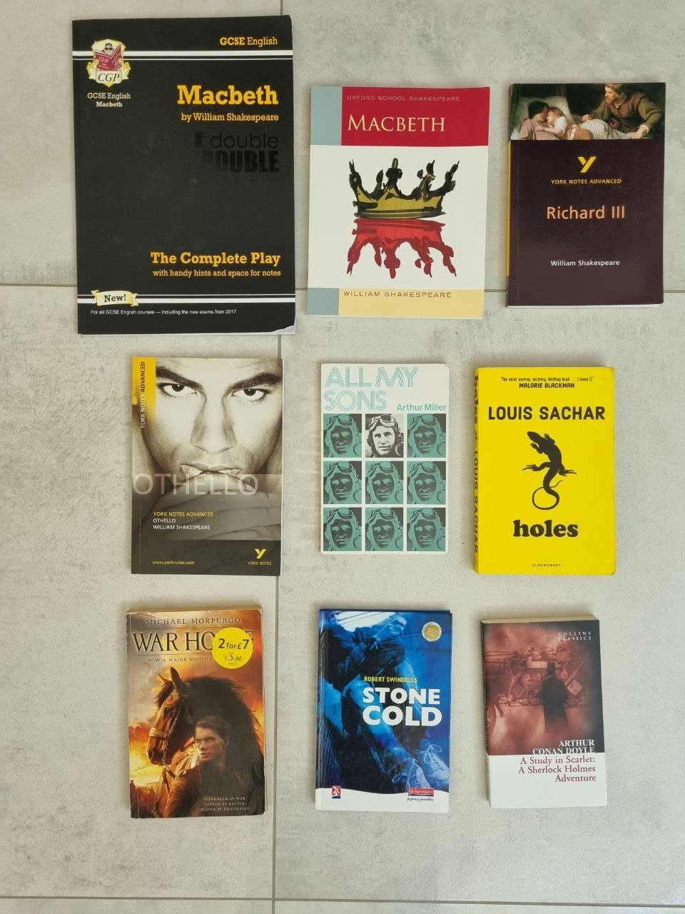 Aspire school textbooks & novels set (various years) — Paphos, Cyprus