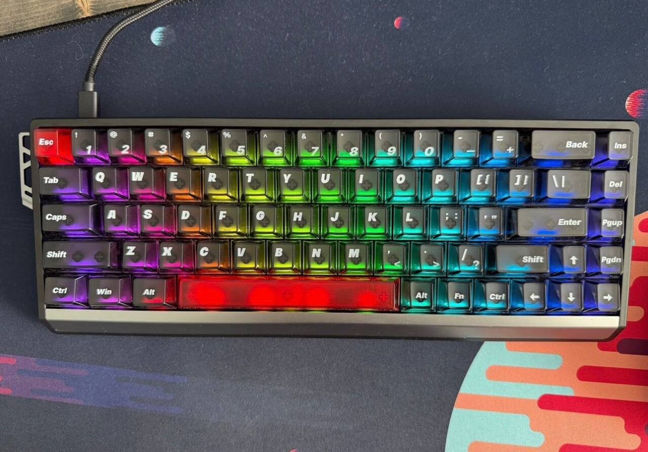 ATK Gear 68 keyboard with backlight — Moscow, Russia ATK Gear 68 keyboard with backlight — Moscow, Russia