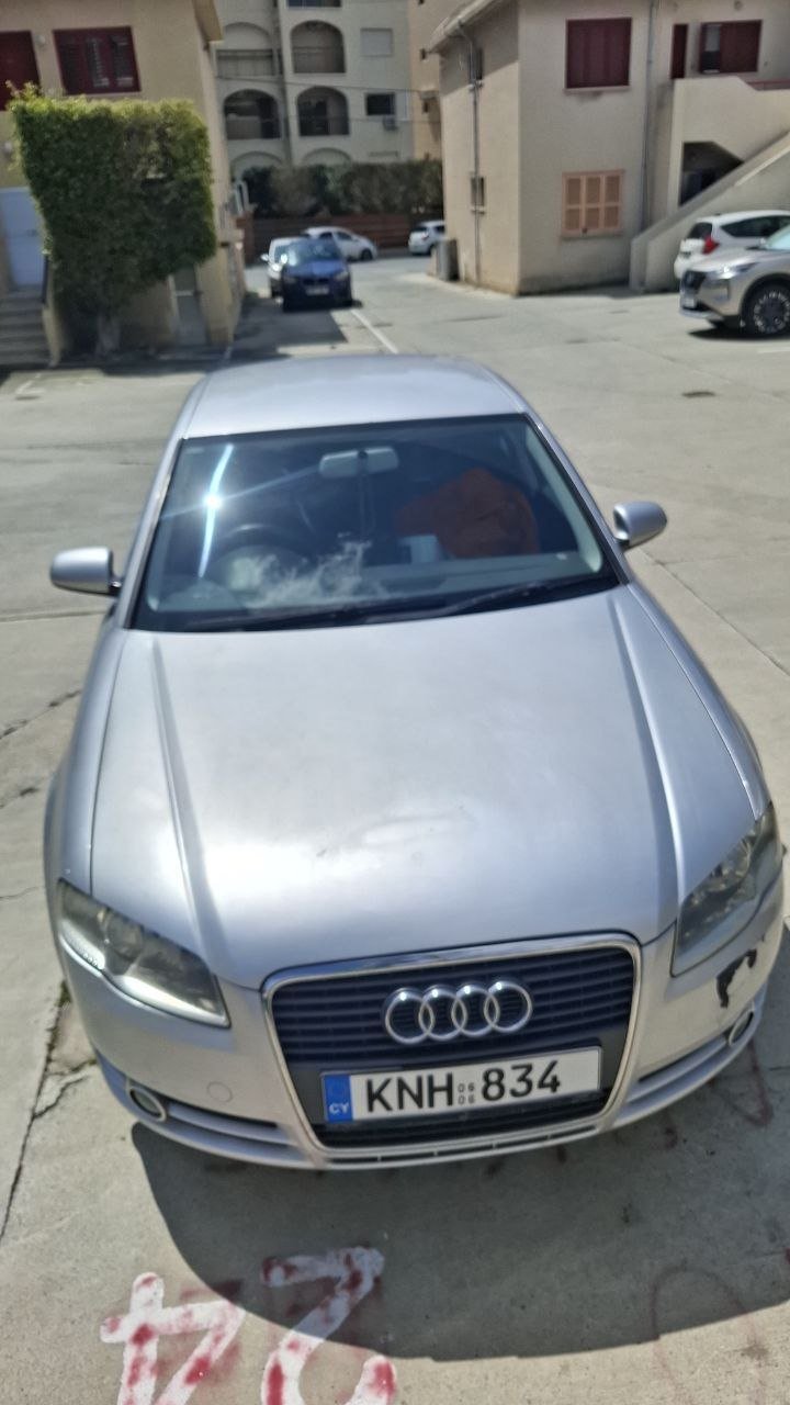 Audi A4 2006 бензин механика, обслужена, ходовая перебрана — Лимасол, Кипр