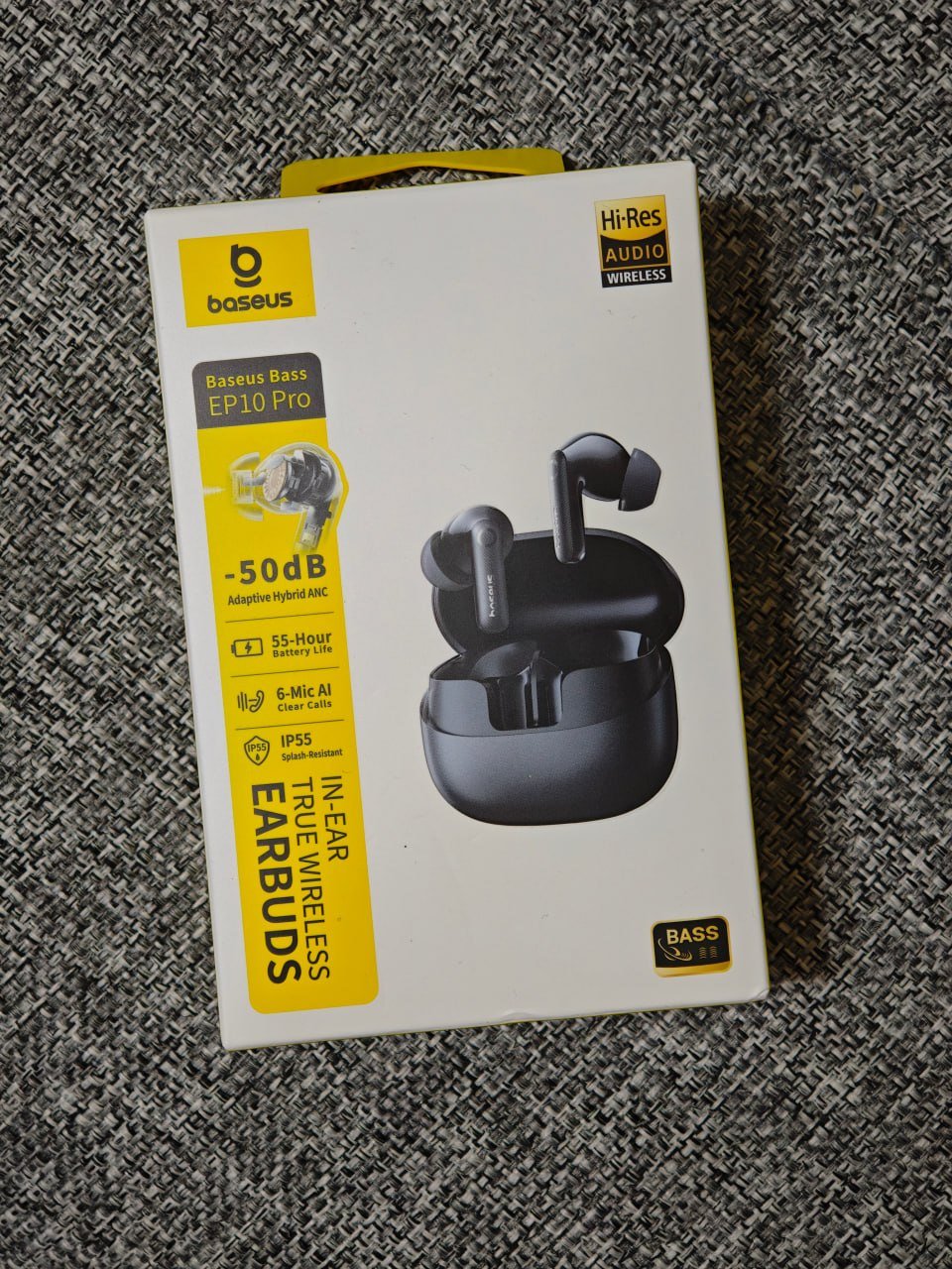 Auriculares Baseus Bass EP10 Pro ANC 50dB (nuevos) — nuevo — Yerevan, Armenia