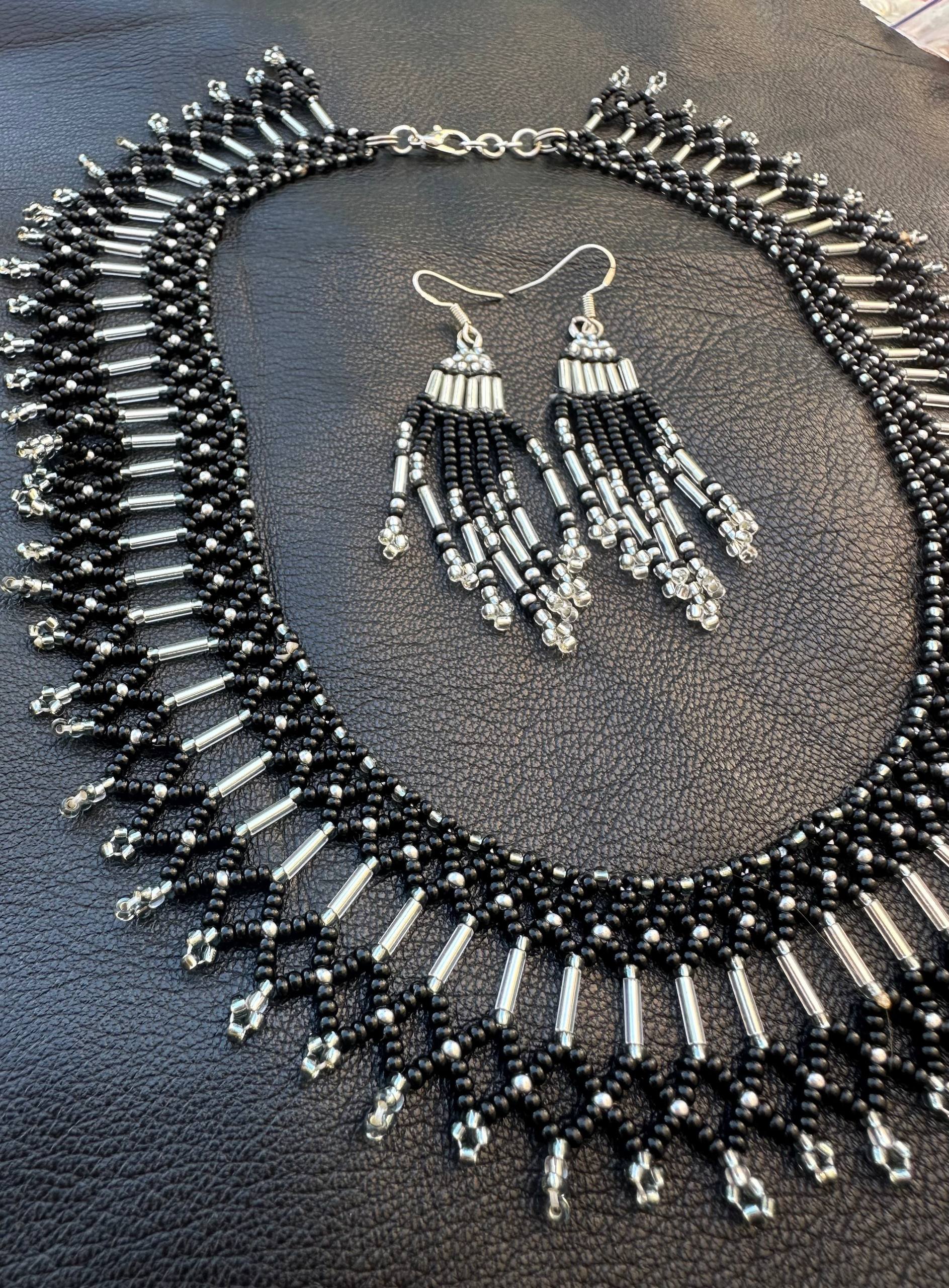 Beaded set: necklace and earrings, Limassol — Limassol, Cyprus