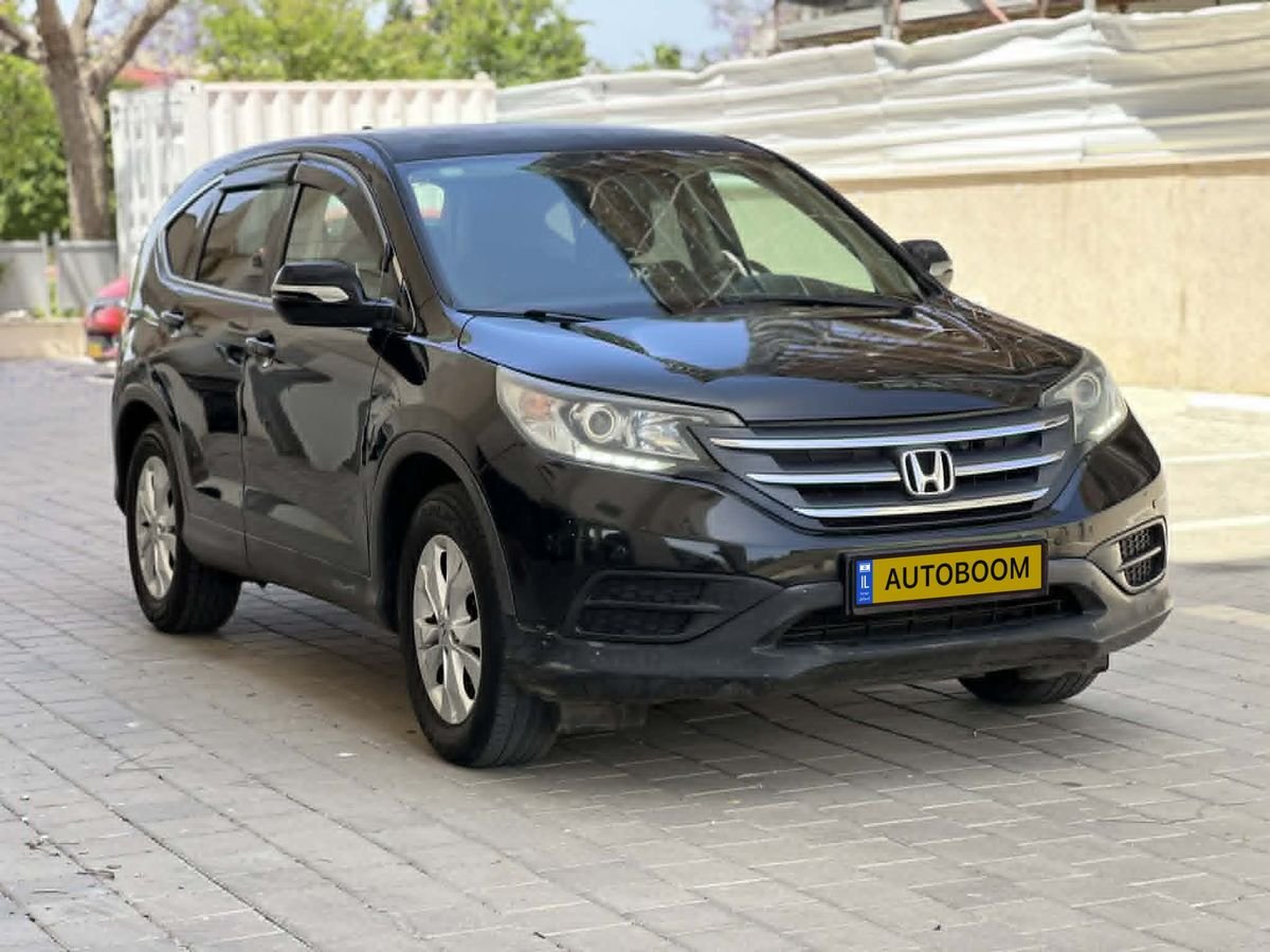 Black Honda CR-V 2014 Comfort automatic 4x4 — Haifa, Israel