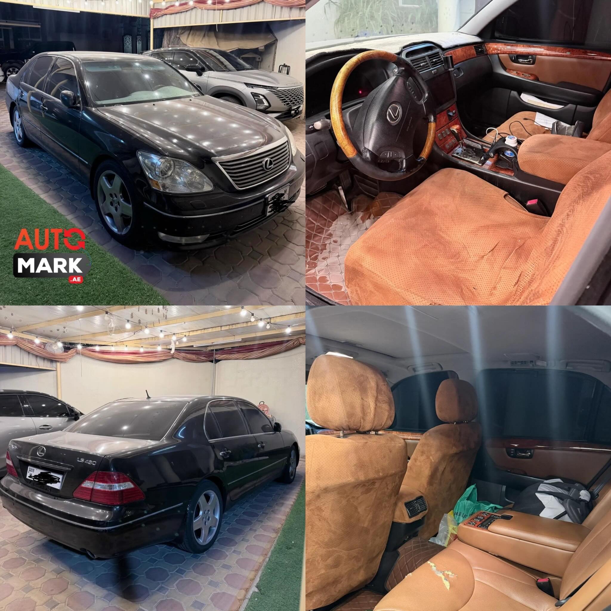 Lexus LS 430 2006 черный (GCC) — б/у — Дубай, ОАЭ