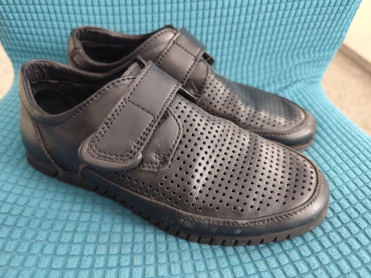 Black shoes size 34, used — Limassol, Cyprus