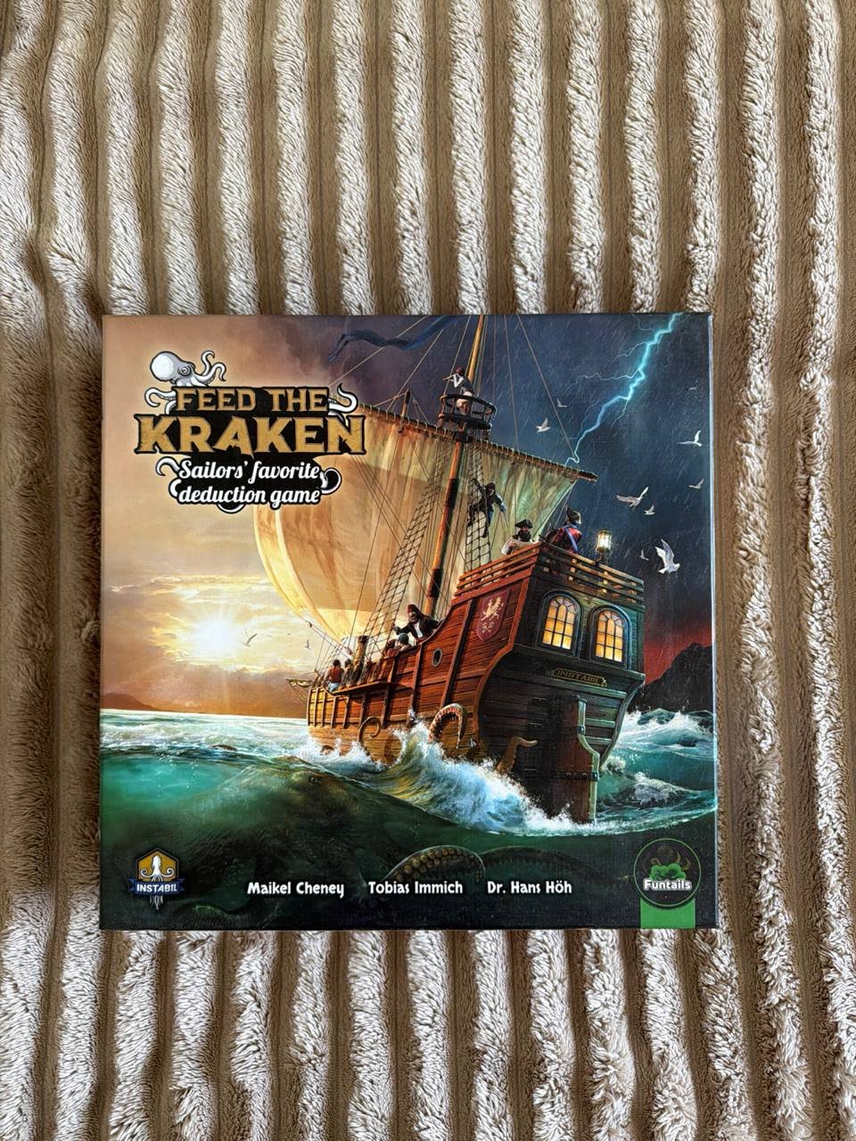 Board game Feed the Kraken (retail edition) — Belgrade, Serbia