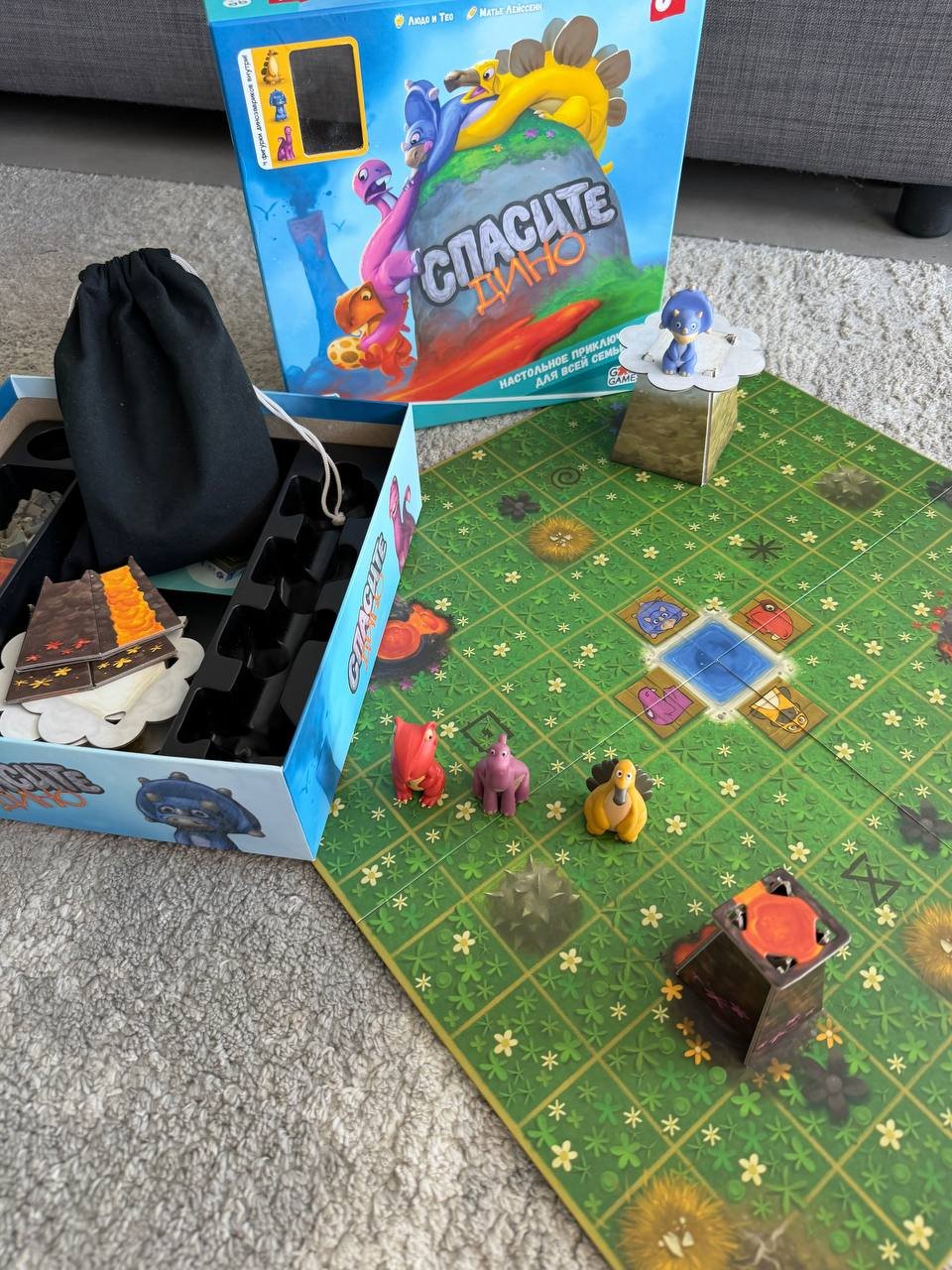 Настольная кооперативная игра Спасите Дино (Craclite) — хорошее — Лимасол, Кипр