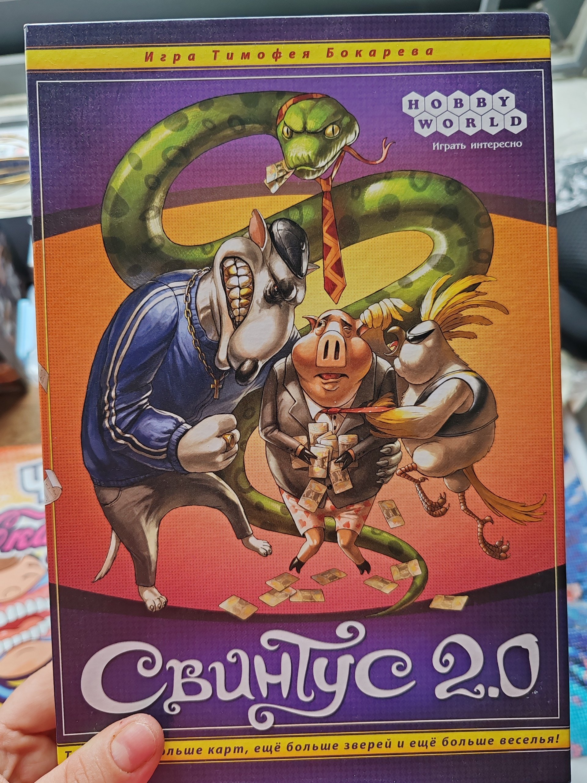 Настольная игра Свинтус 2.0 — Нячанг, Вьетнам
