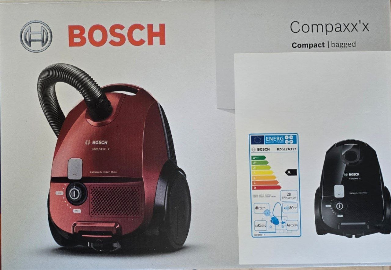 Bosch Compaxx Compact bagged vacuum (used) — Limassol, Cyprus Bosch Compaxx Compact bagged vacuum (used) — Limassol, Cyprus