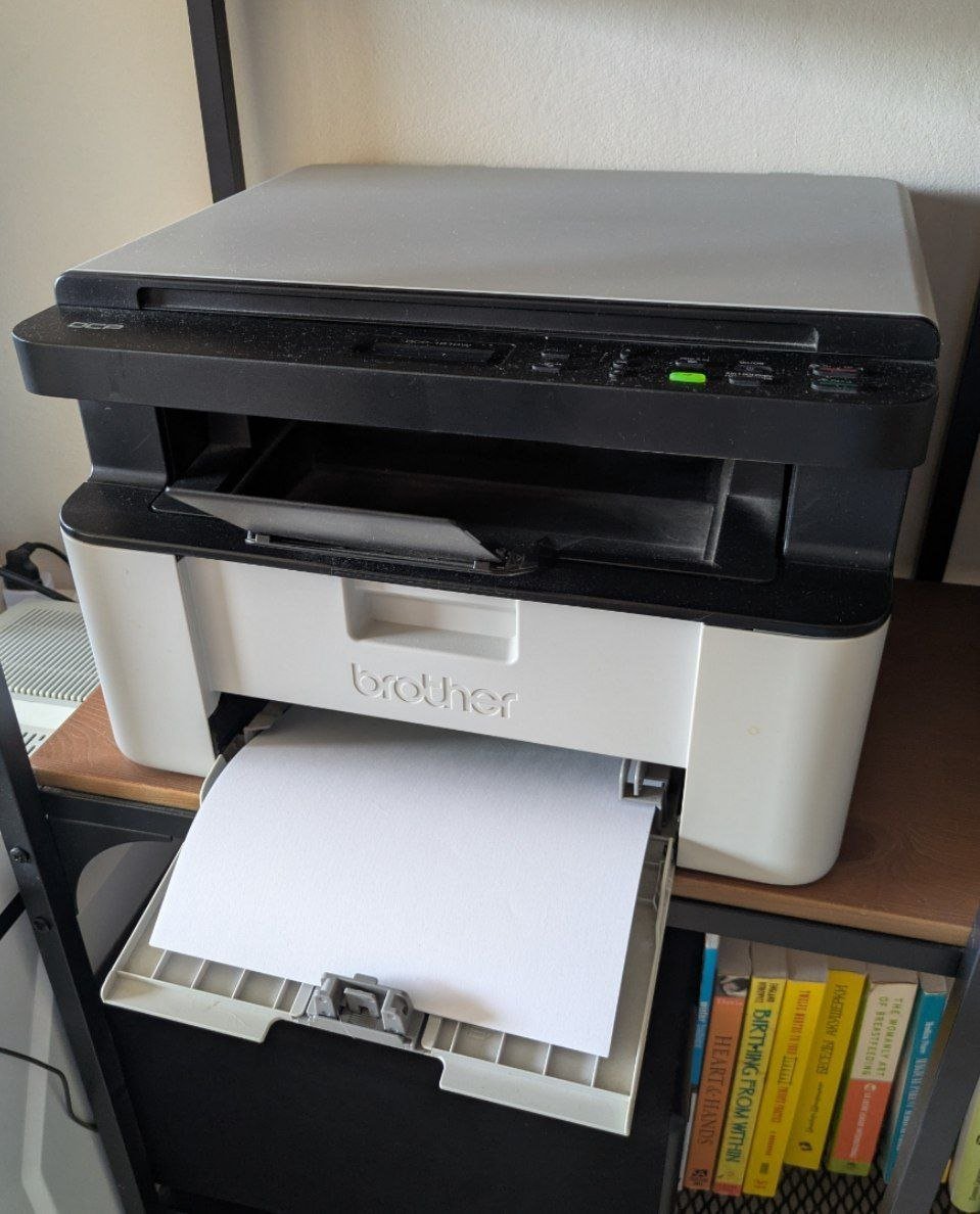 Brother laser printer with Wi-Fi (print/scan/copy) — Limassol, Cyprus