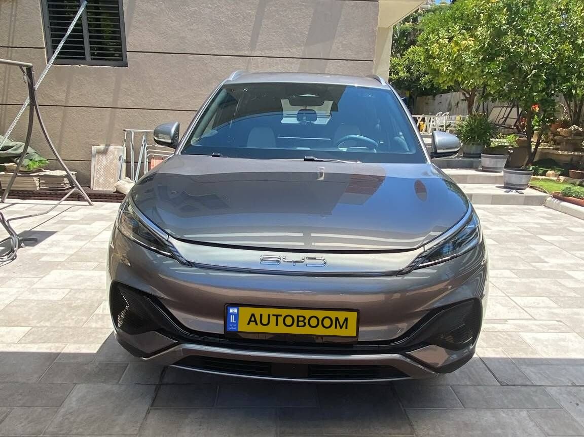BYD Atto 3 2024 gray Design, automatic, electric car — Tel Aviv, Israel