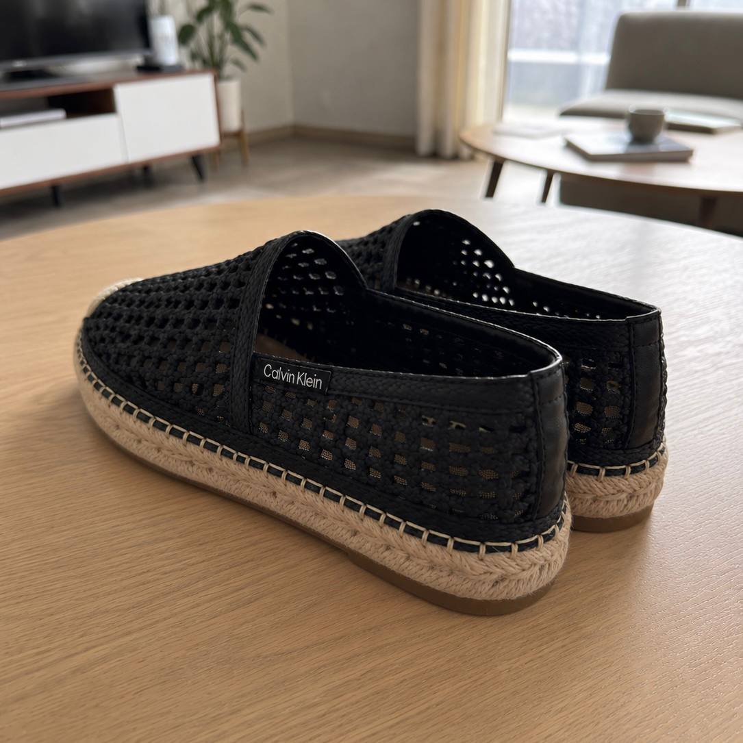 Calvin Klein black espadrilles, US 8, new — new — Yerevan, Armenia