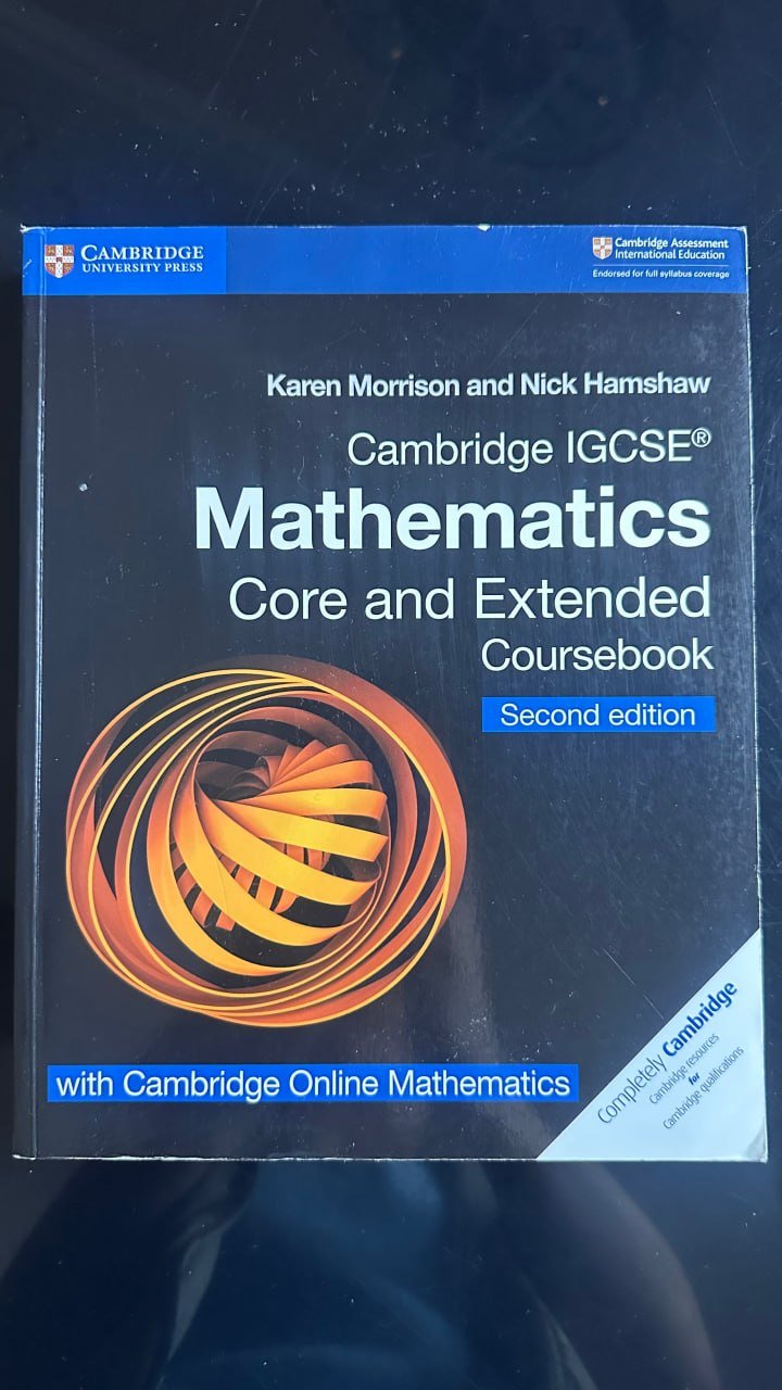Cambridge IGCSE Mathematics Core and Extended Coursebook (2nd ed) — Тбилиси, Грузия Cambridge IGCSE Mathematics Core and Extended Coursebook (2nd ed) — хорошее — Тбилиси, Грузия