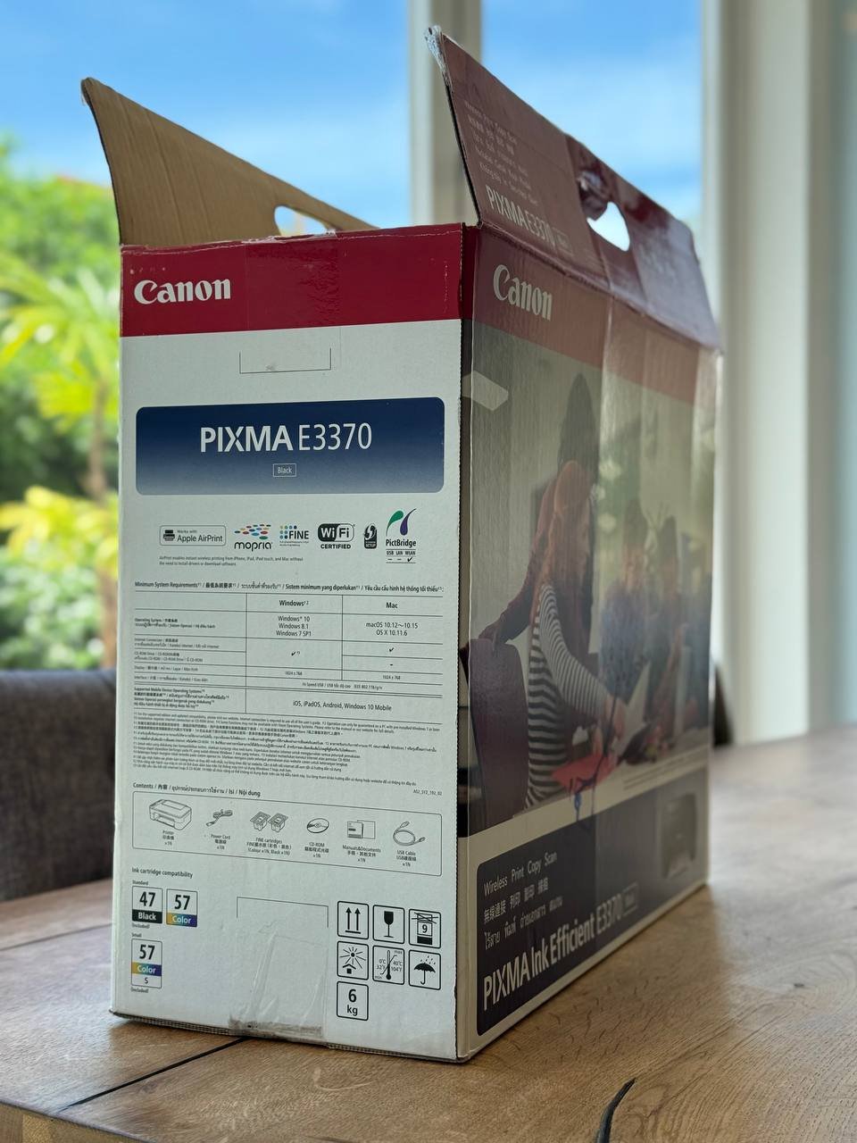 Canon Pixma E3370 all-in-one printer — Phuket, Thailand