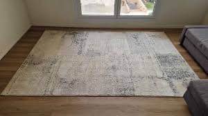 Carpet 2x3 m beige black (JLT) — used — Dubai, UAE