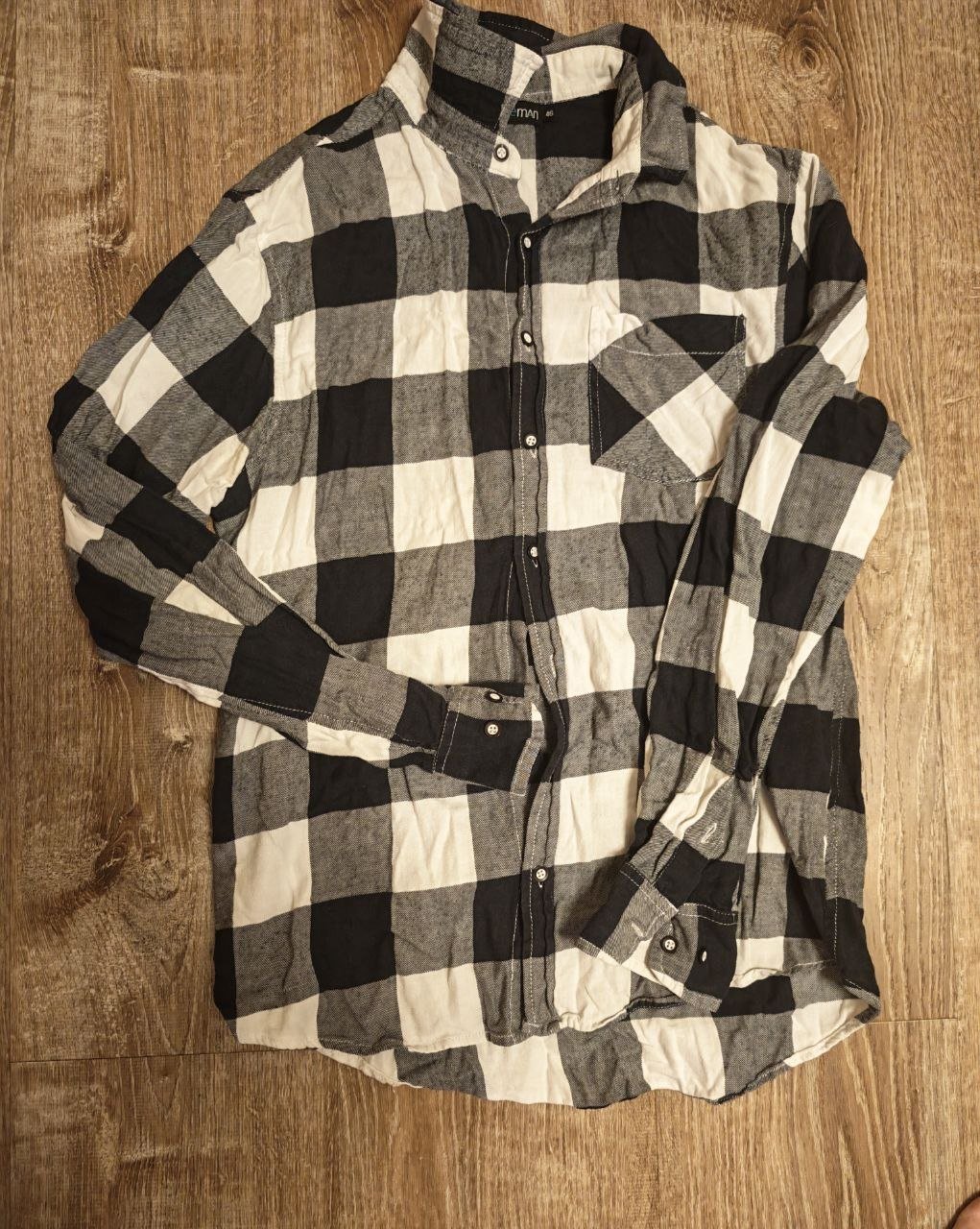 Checkered shirt size 46-48 RUB — Moscow, Russia