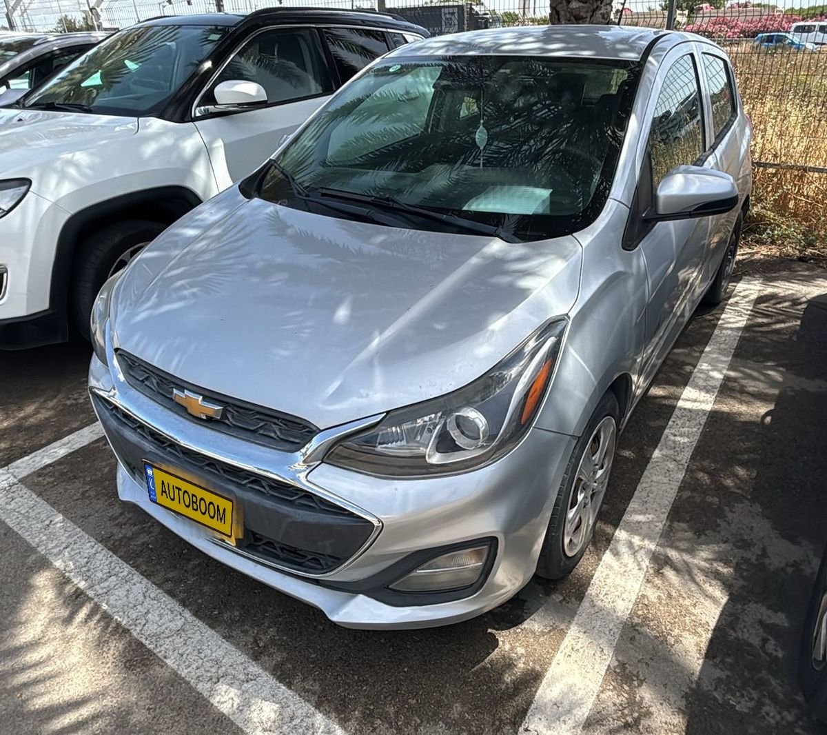 Chevrolet Spark 2020 LT Plus silver CVT — Tel Aviv, Israel