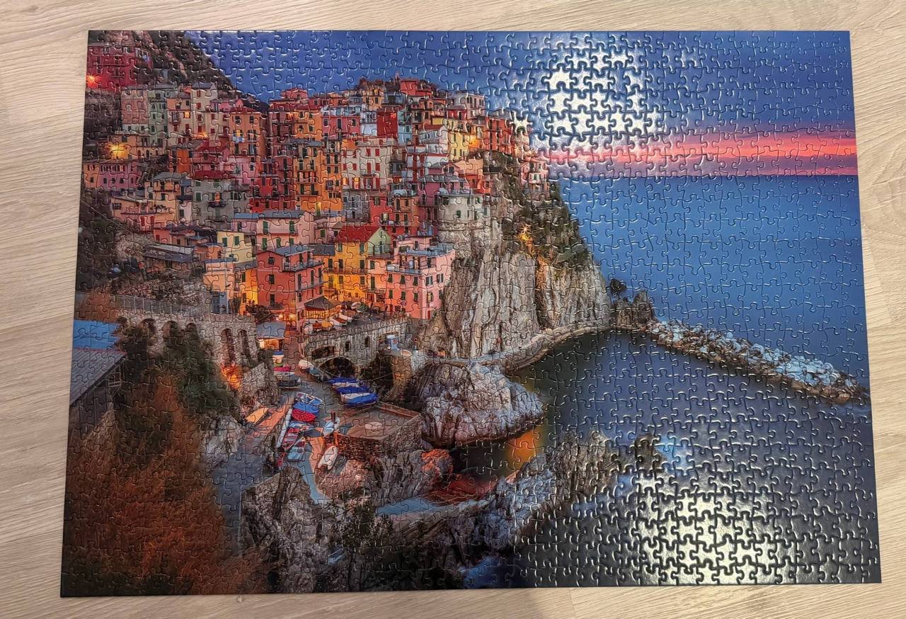 Пазлы Cinque Terre (набор) и мозаика — б/у — Дубай, ОАЭ