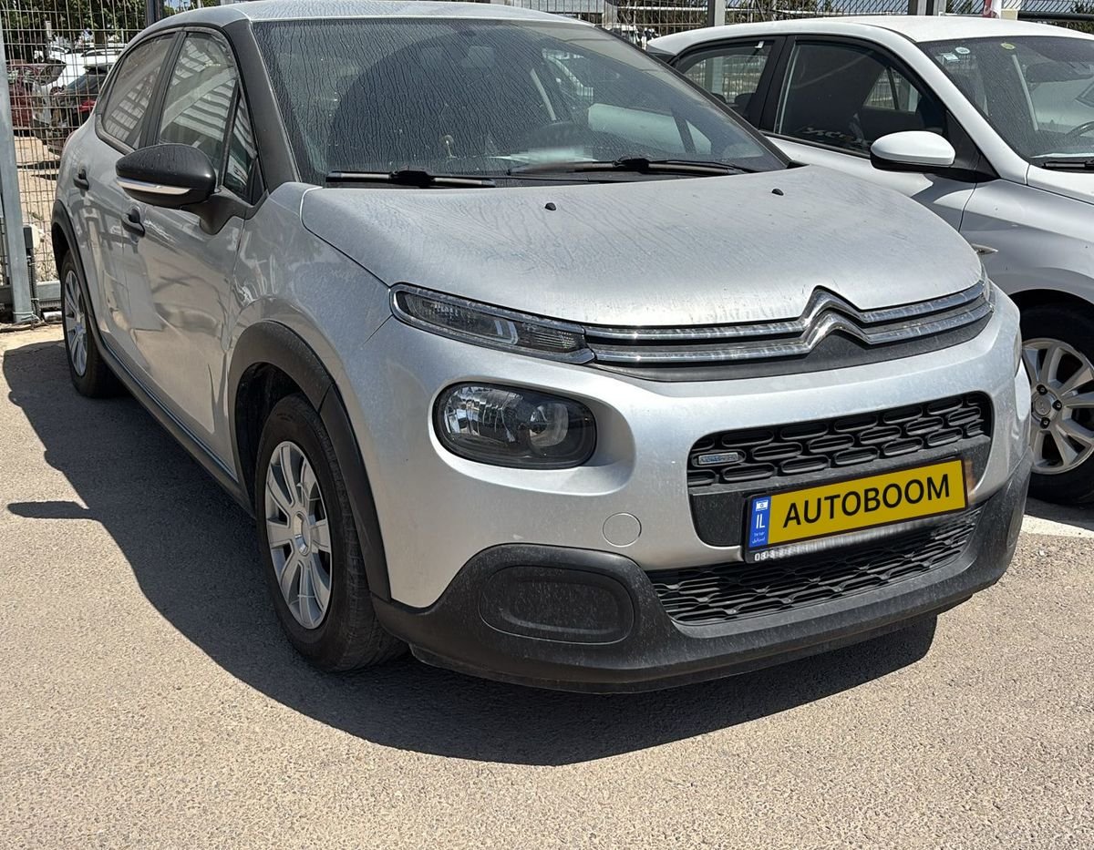 Citroen C3 2017 silver automatic Live — Tel Aviv, Israel