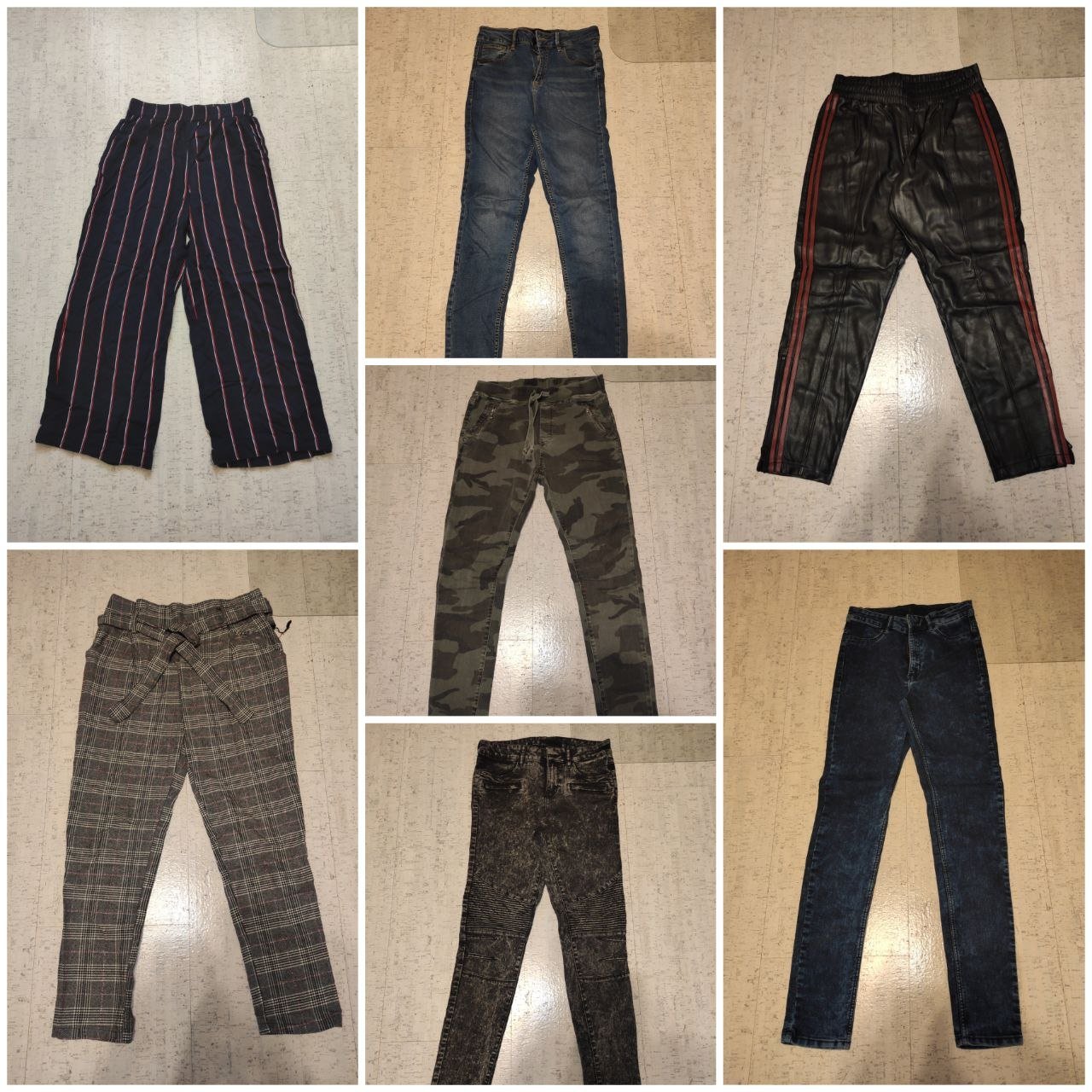Clothing (long sleeves, sweatshirts, blouses, tees, tanks, dresses, jeans, pants, jackets) S — 100 RUB/pc — used — Moscow