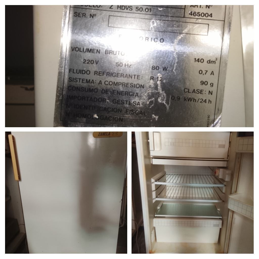 Compact LG fridge-freezer (HDVS 50.01) — Valencia, Spain