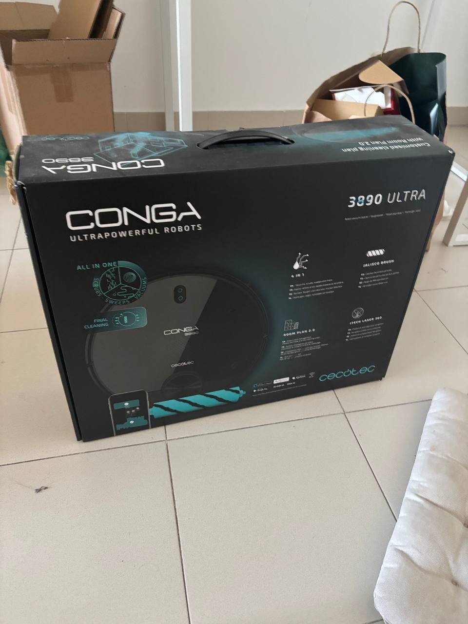 Робот-пылесос CONGA 3890 Ultra (не включается) — Валенсия, Испания
