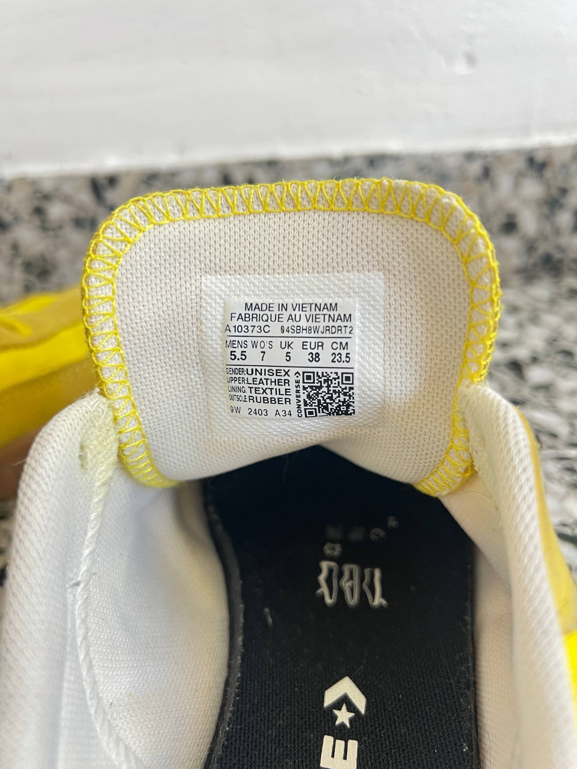 Converse Run Star Trainer 38 (23,5 cm) zapatillas amarillas — València, España