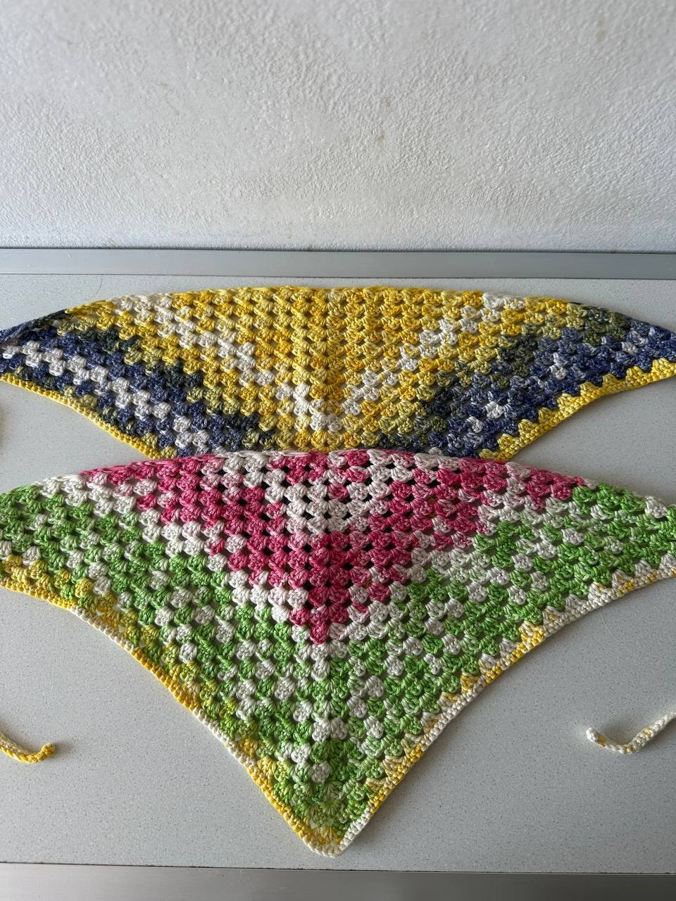 Chales tejidos a crochet (intercambio por frutas/bayas) — Belgrado, Serbia Chales tejidos a crochet (intercambio por frutas/bayas) — Belgrado, Serbia