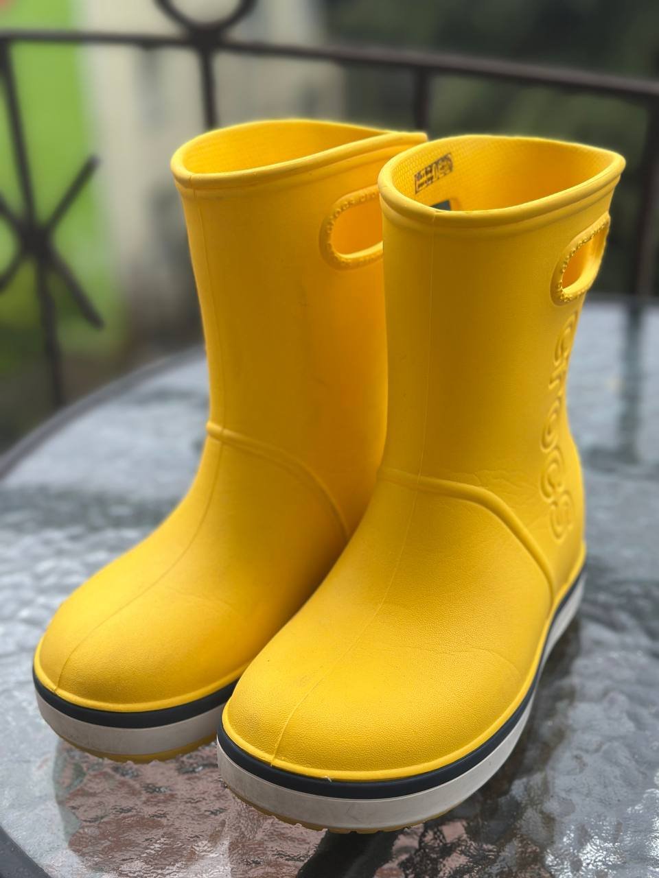 Crocs rubber rain boots, size 30-31 — Batumi, Georgia Crocs rubber rain boots, size 30-31 — Batumi, Georgia
