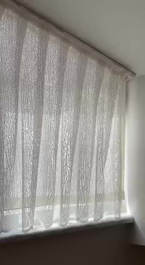 Curtain set for triangular/attic windows (3 windows) 2,400 TL — — Alanya, Turkey