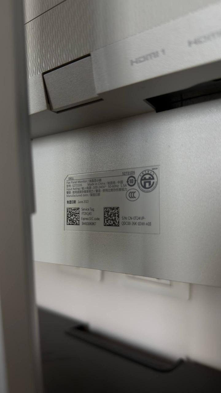 Монитор Dell S2721DS 27" IPS — Пхукет, Таиланд