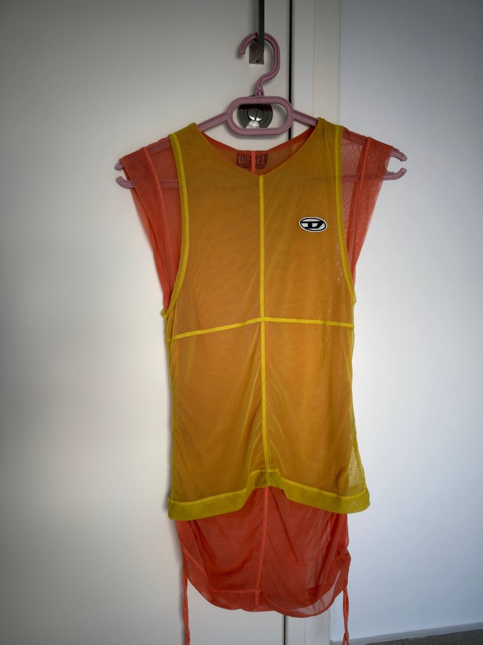 Diesel mesh tank top double-layer long, size XS-S — Limassol, Cyprus Diesel mesh tank top double-layer long, size XS-S — ideal condition — Limassol, Cyprus