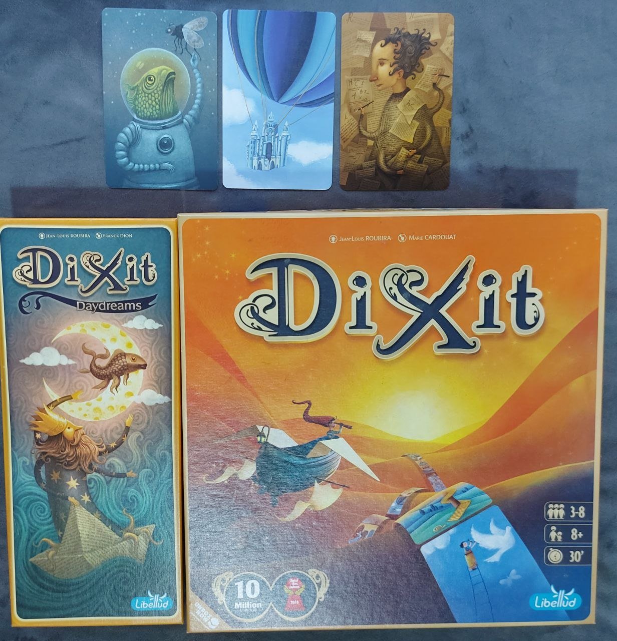 Dixit + mazo Daydreams (168 cartas) — perfecto — Belgrado, Serbia