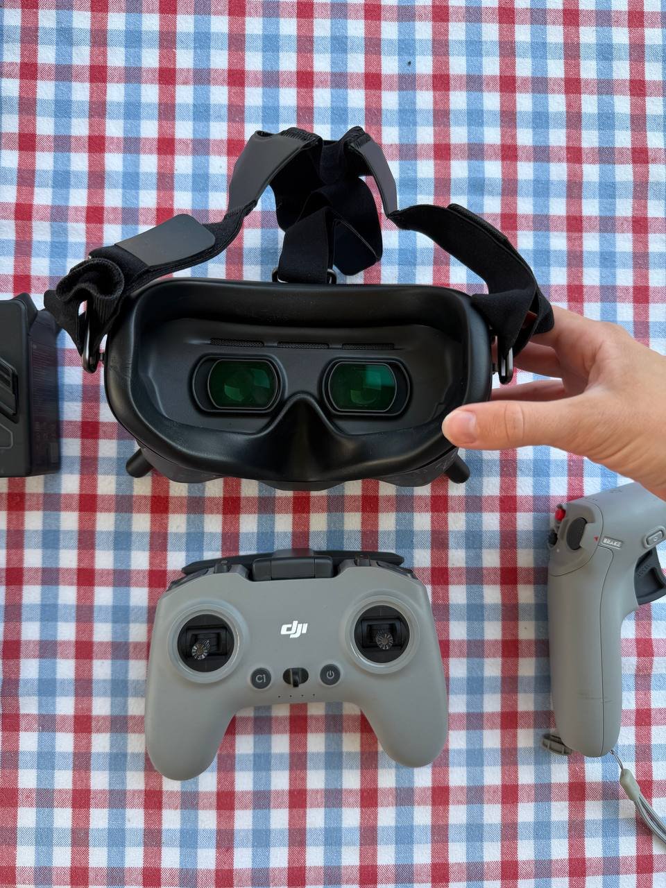 DJI FPV Combo комплект: дрон, очки, пульт, кейс — Очень хорошее — Лимасол, Кипр