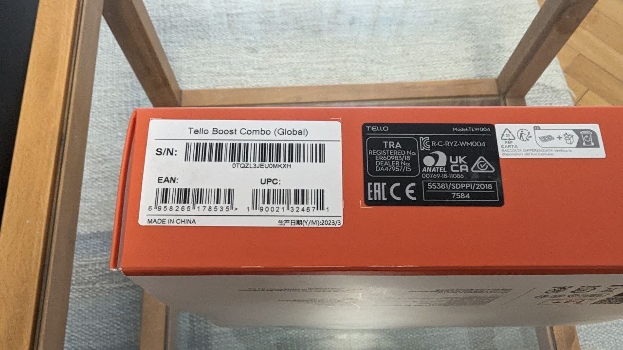 DJI RYZE Tello Boost Combo set usado en caja — Belgrado, Serbia