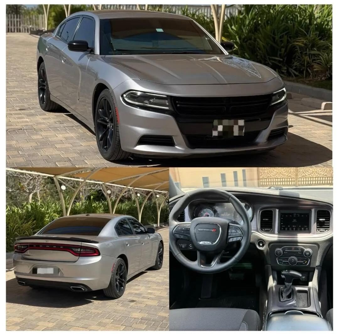 Dodge Charger V6 2018 серебристый, пробег 246 тыс. км — Дубай, ОАЭ