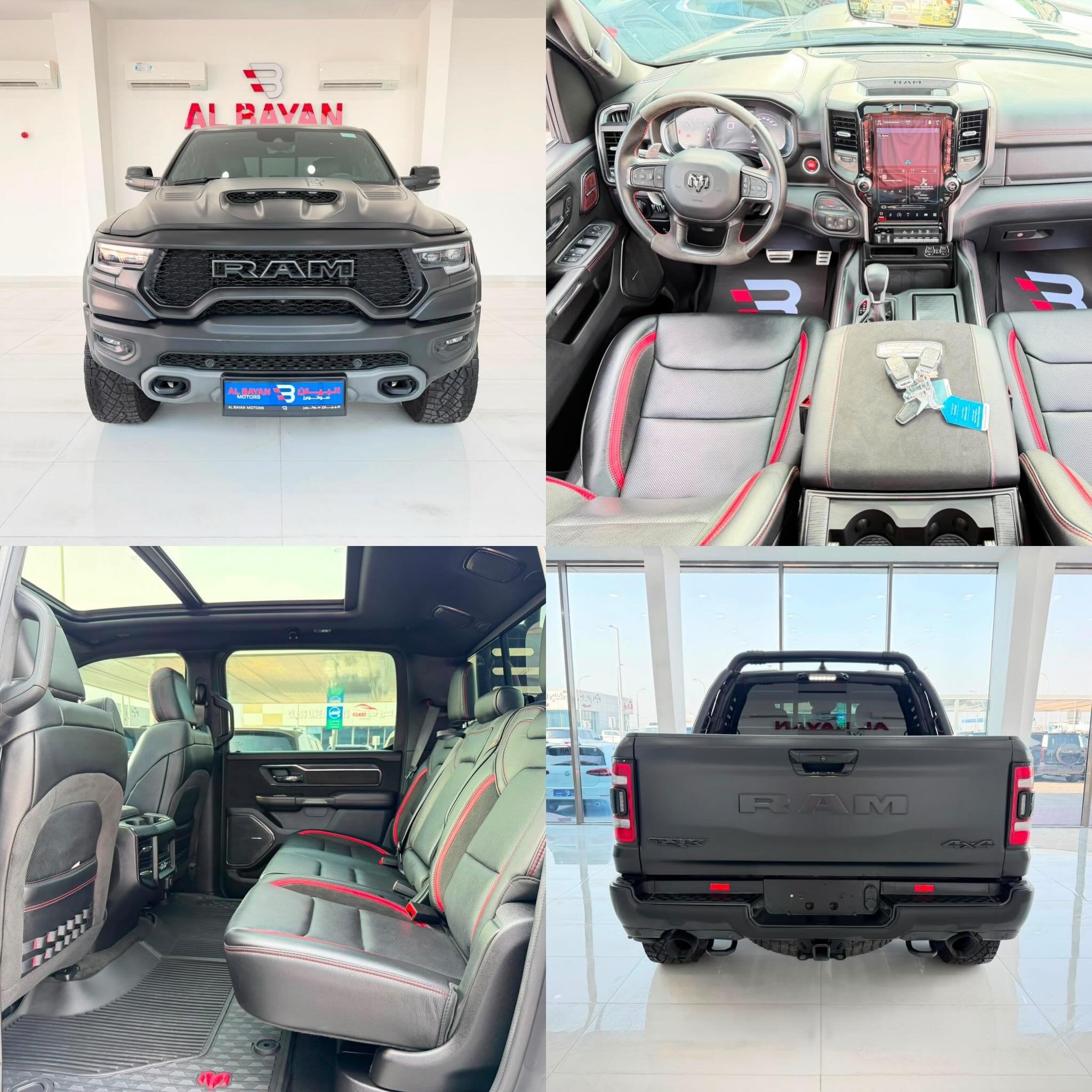Dodge Ram TRX 2023 red, 29k km, PPF — Dubai, UAE