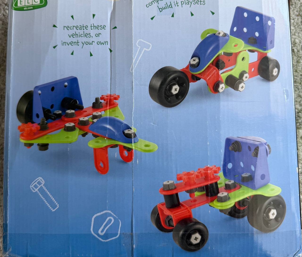 ELC Mini Vehicles construction set 3-8 years — Limassol, Cyprus