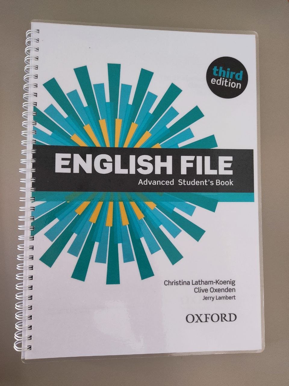 English File Advanced Workbook + Student's Book (3rd ed.) — Belgrade, Serbia